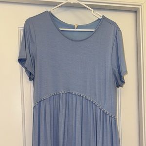 Pink Blush Maternity Dress